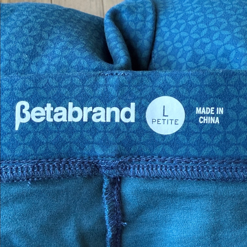 Betabrand Strait Geometric Print Work / Yoga Pants - Picture 6 of 7